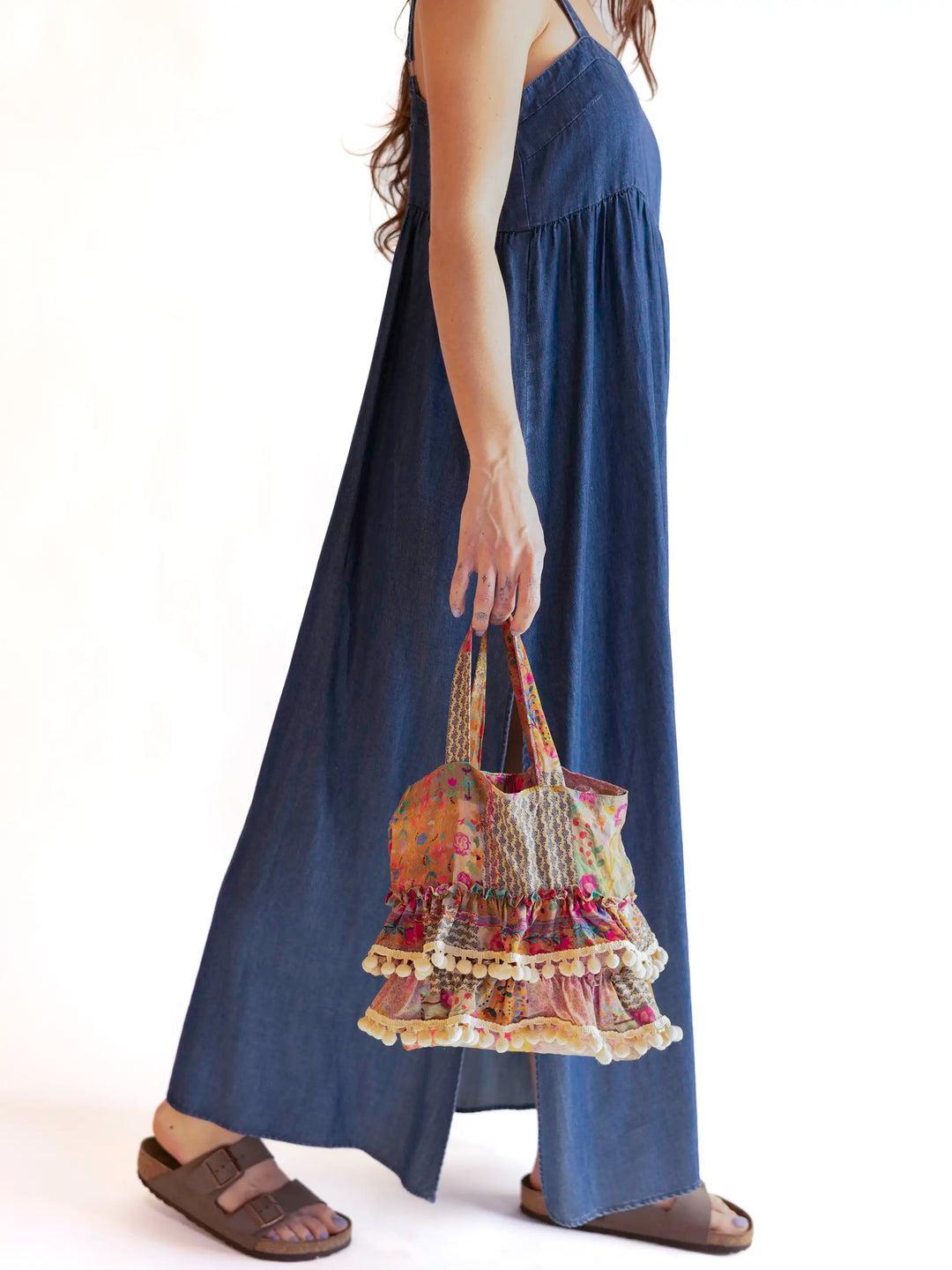 Mini Ruffle Tote Bag Product Image