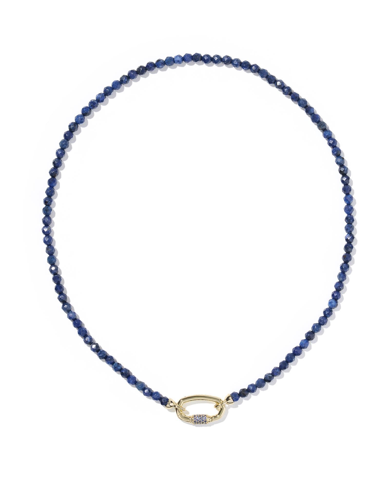 Emery Gold Beaded Strand Necklace Product Image