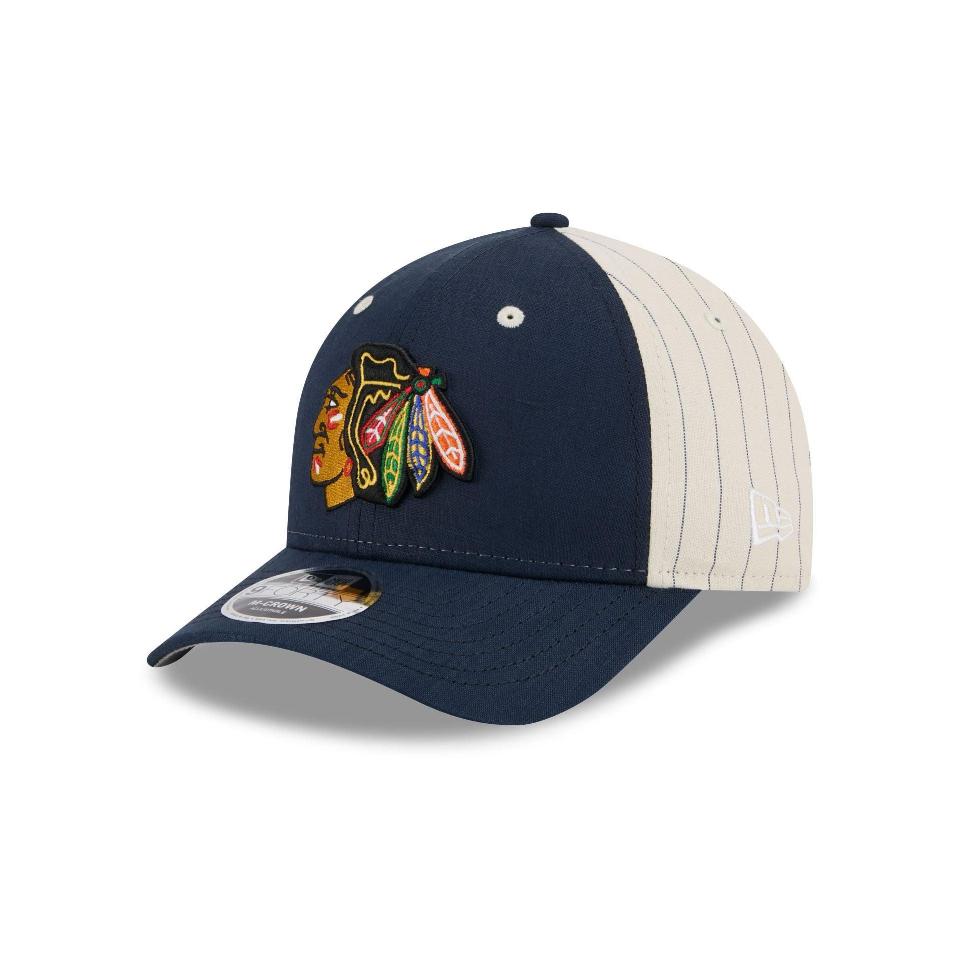 New York Rangers Linen 9FORTY M-Crown Snapback Hat Male Product Image