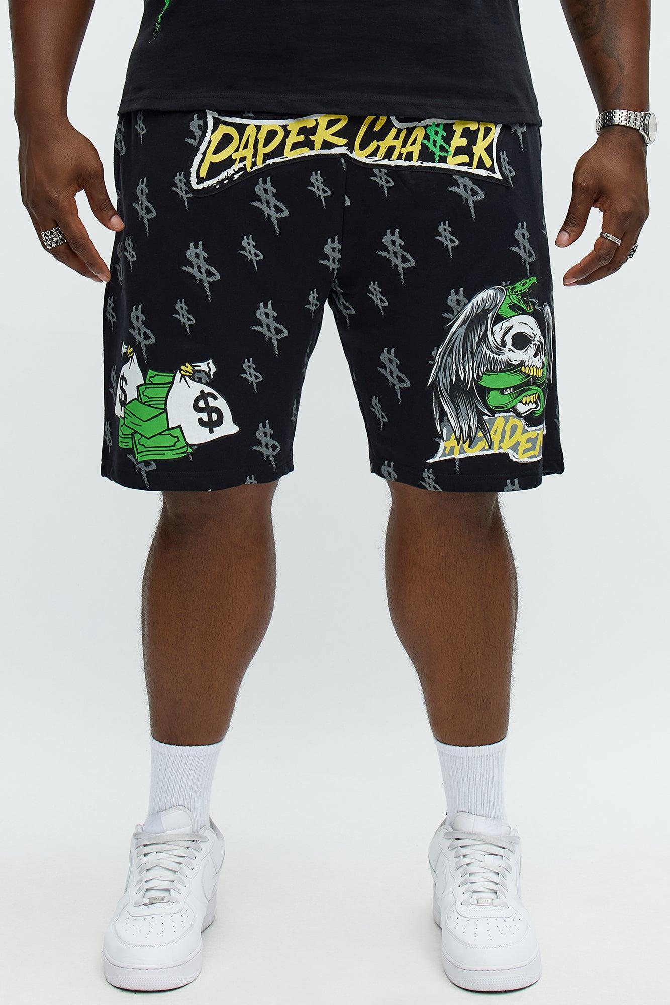 Paper Chase Academy Sweatshorts - Black Product Image
