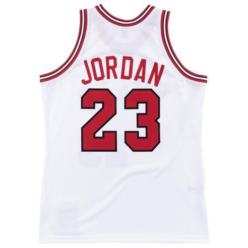 Mens Mitchell & Ness Michael Jordan Chicago Bulls 1984-85 Hardwood Classics Rookie Authentic Jersey Product Image