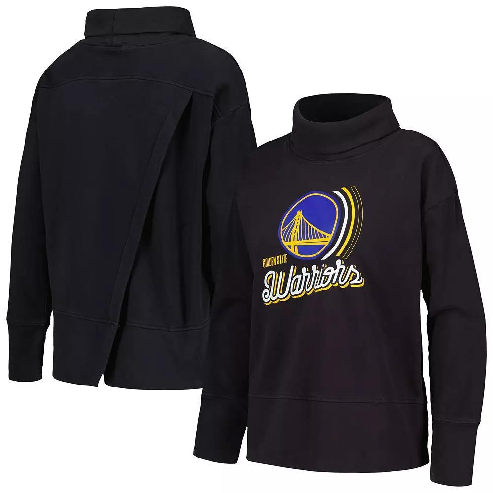 Womens Levelwear Golden State Warriors Sunset Pullover Sweatshirt Product Image