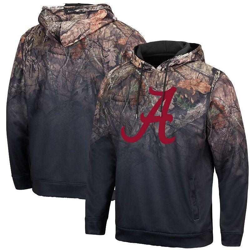 Mens Colosseum Alabama Crimson Tide Mossy Oak Pullover Hoodie Product Image