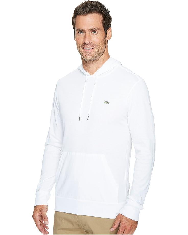 Long Sleeve Solid 1/4 Zip Interlock Ribbed Sweatshirt Product Image