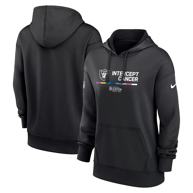 Womens Nike Los Angeles Rams 2022 NFL Crucial Catch Therma Performance Pullover Hoodie Product Image