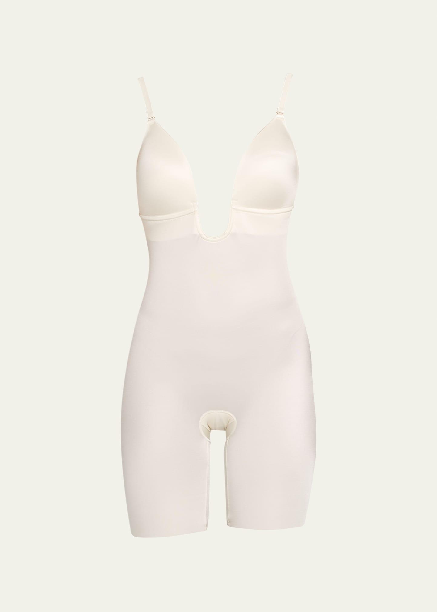 Spanx Suit Your Fancy Plunge Low-Back Mid-Thigh Bodysuit Product Image