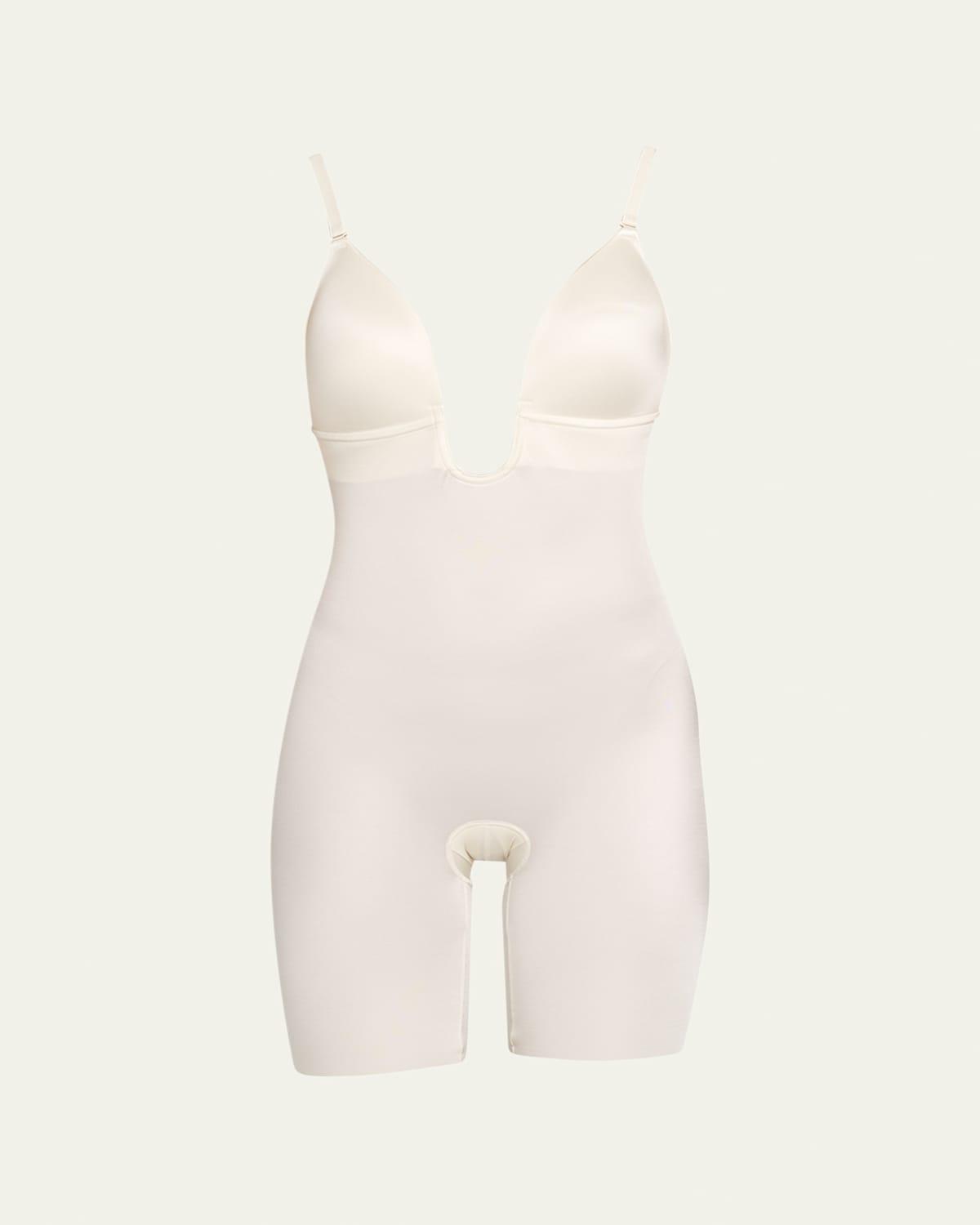 Spanx Suit Your Fancy Plunge Low-Back Mid-Thigh Bodysuit Product Image