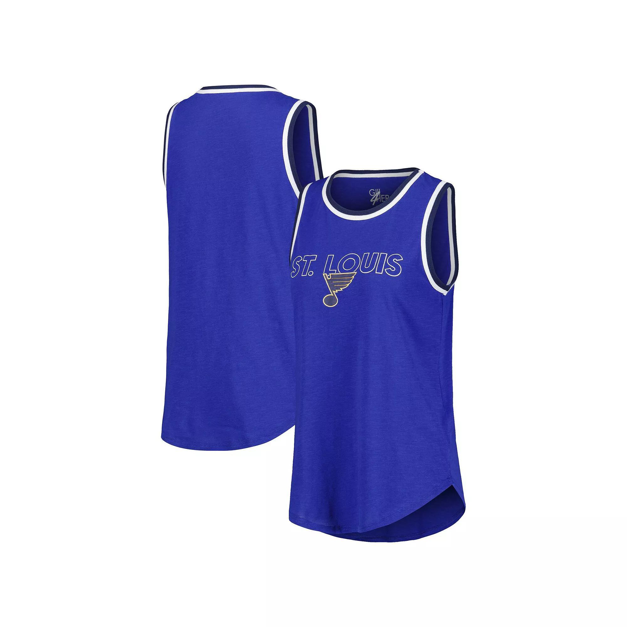 Women's G-III 4Her by Carl Banks Blue St. Louis Blues Strategy Tank Top, Size: XL Product Image