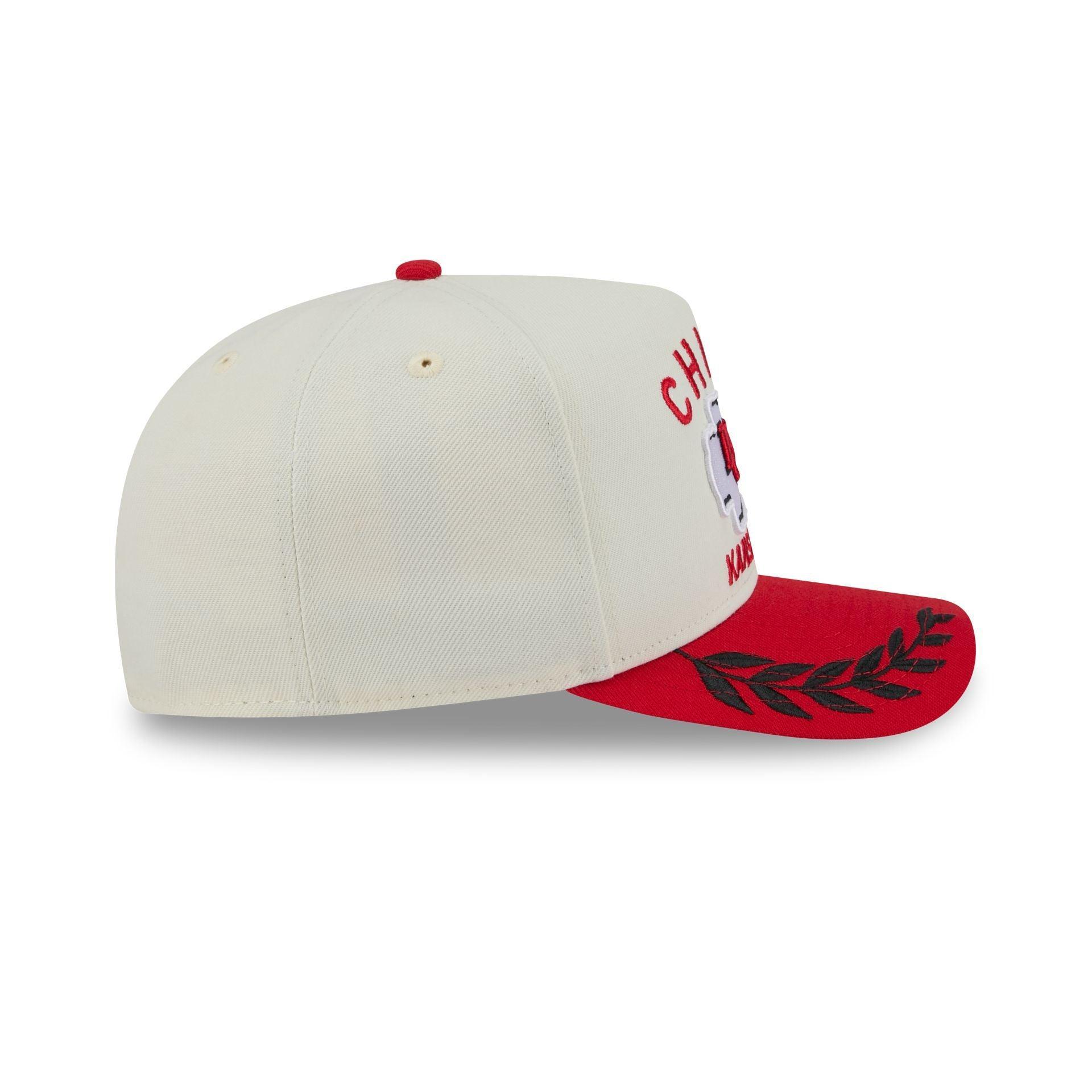 Kansas City Chiefs 2025 Draft Chrome White 59FIFTY A-Frame Fitted Hat Male Product Image