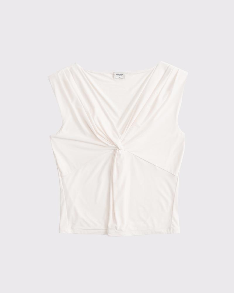 Draped Twist Top Product Image