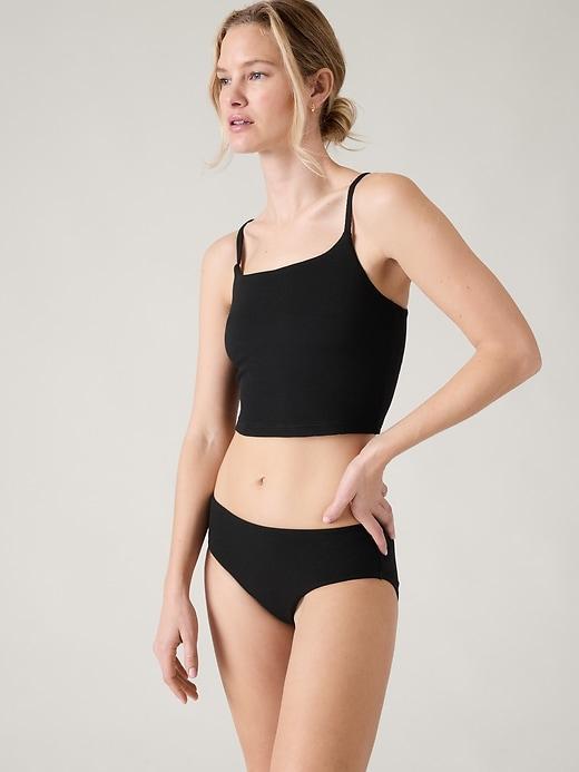 Scoop Crop Pique Tankini A-C Product Image