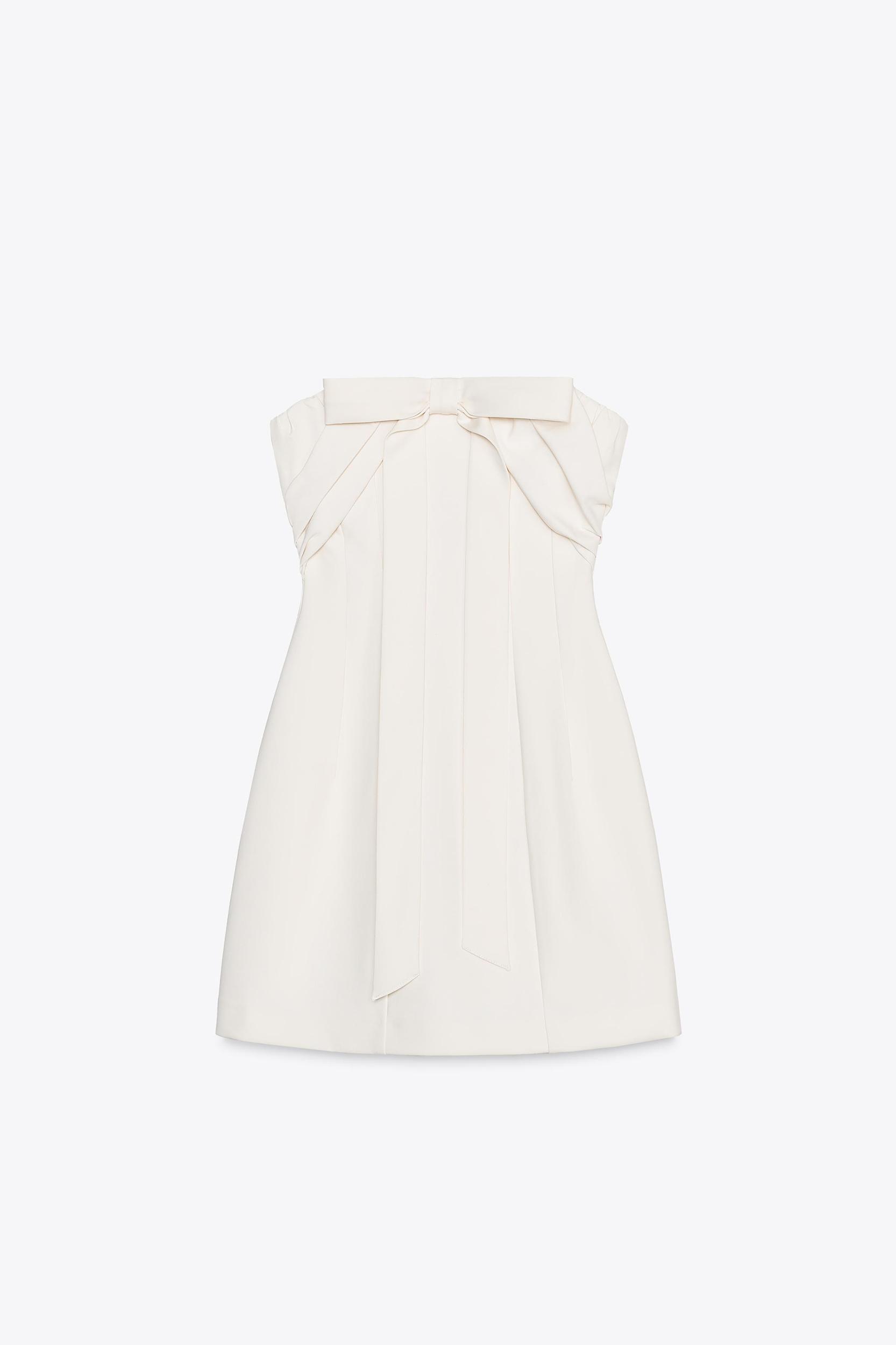 BOW BUSTIER DRESS Product Image