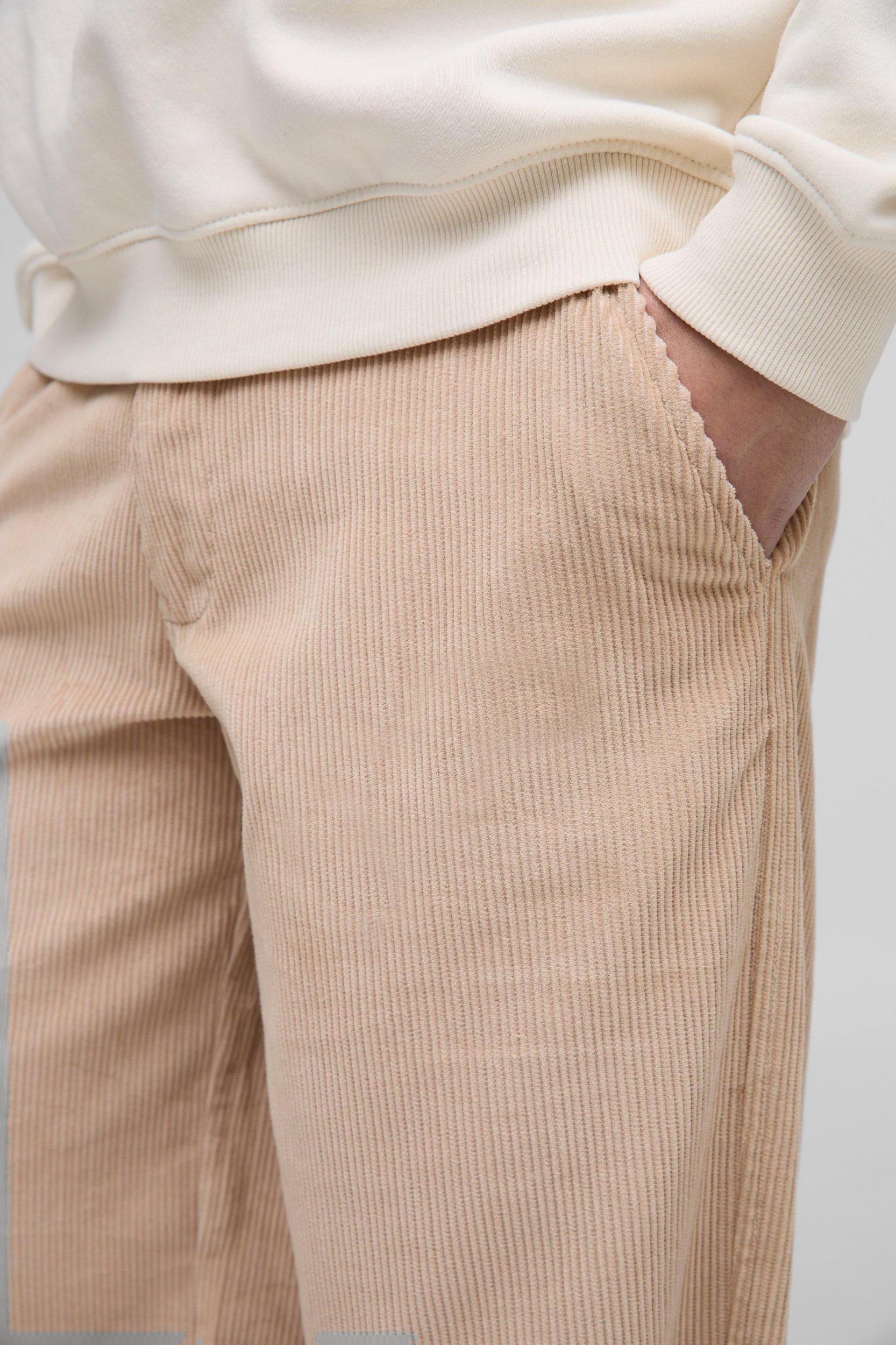 Baggy Corduroy Pants | boohooMAN USA Product Image