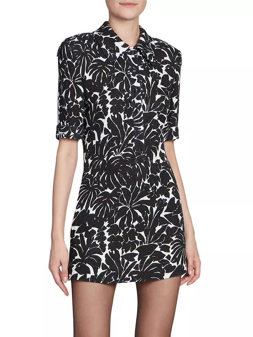 Shirt Dress in Palm Jersey Product Image