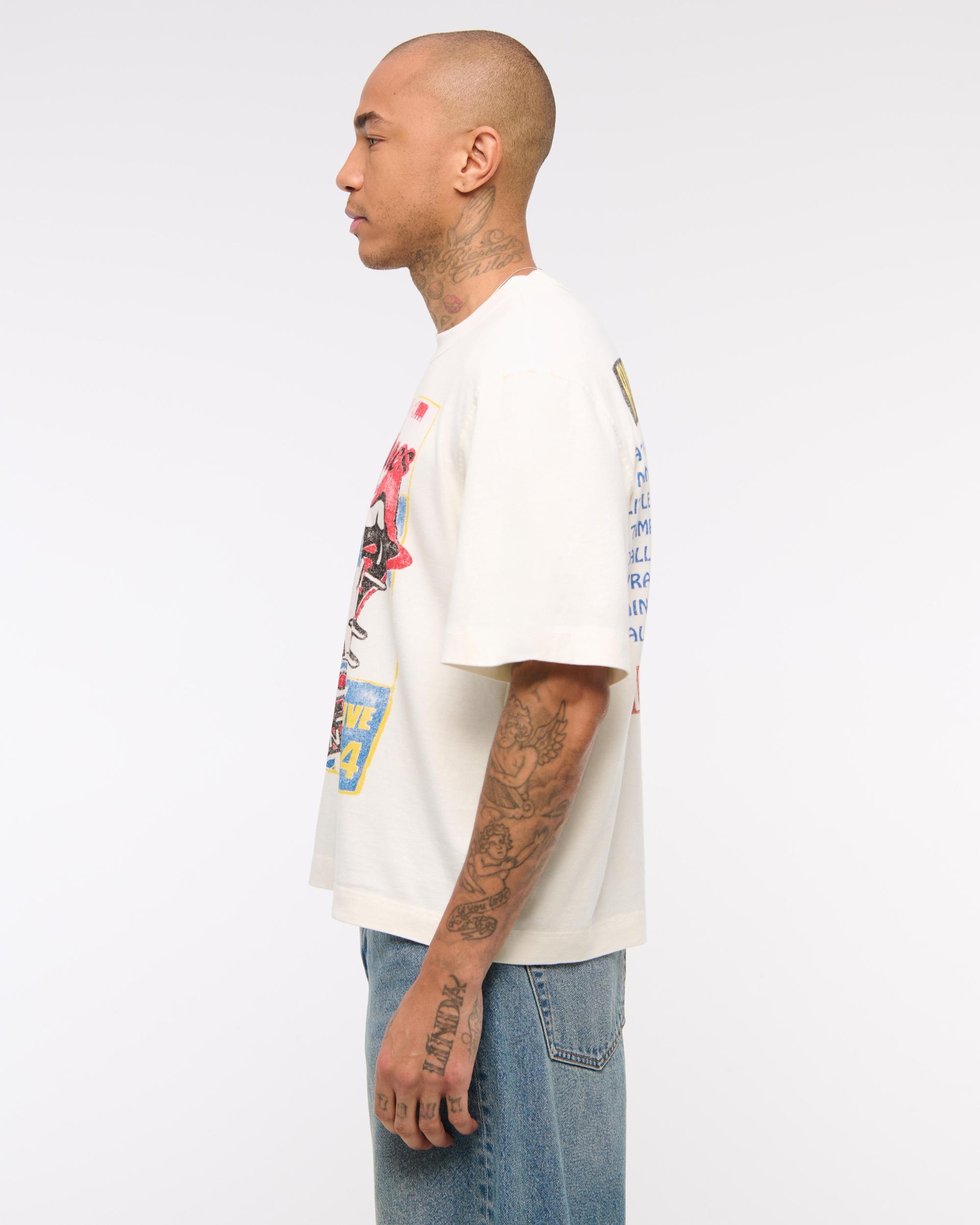 Cropped Whitney Houston Graphic Tee Product Image