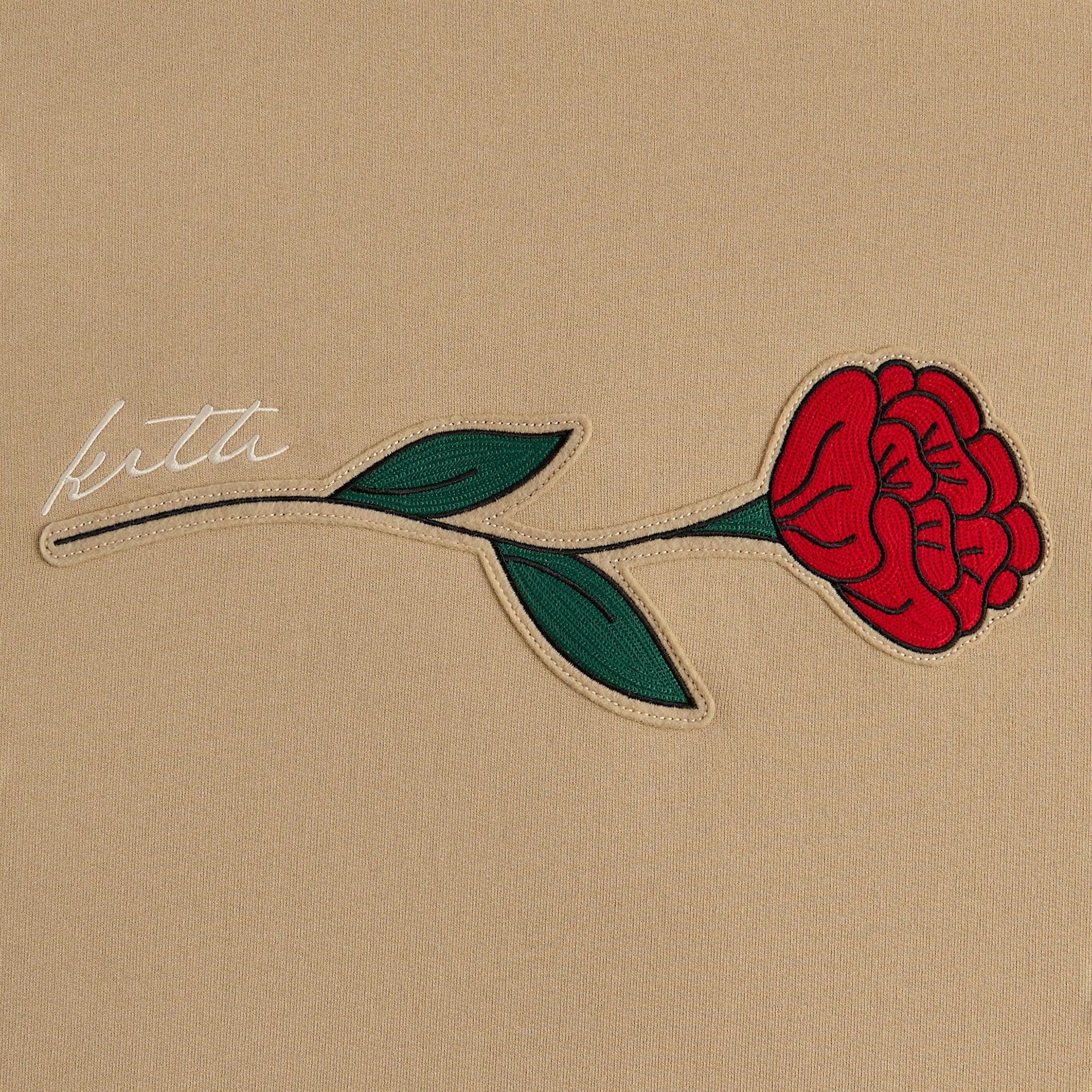 Kith Signature Rose Crewneck - Canvas Male Product Image