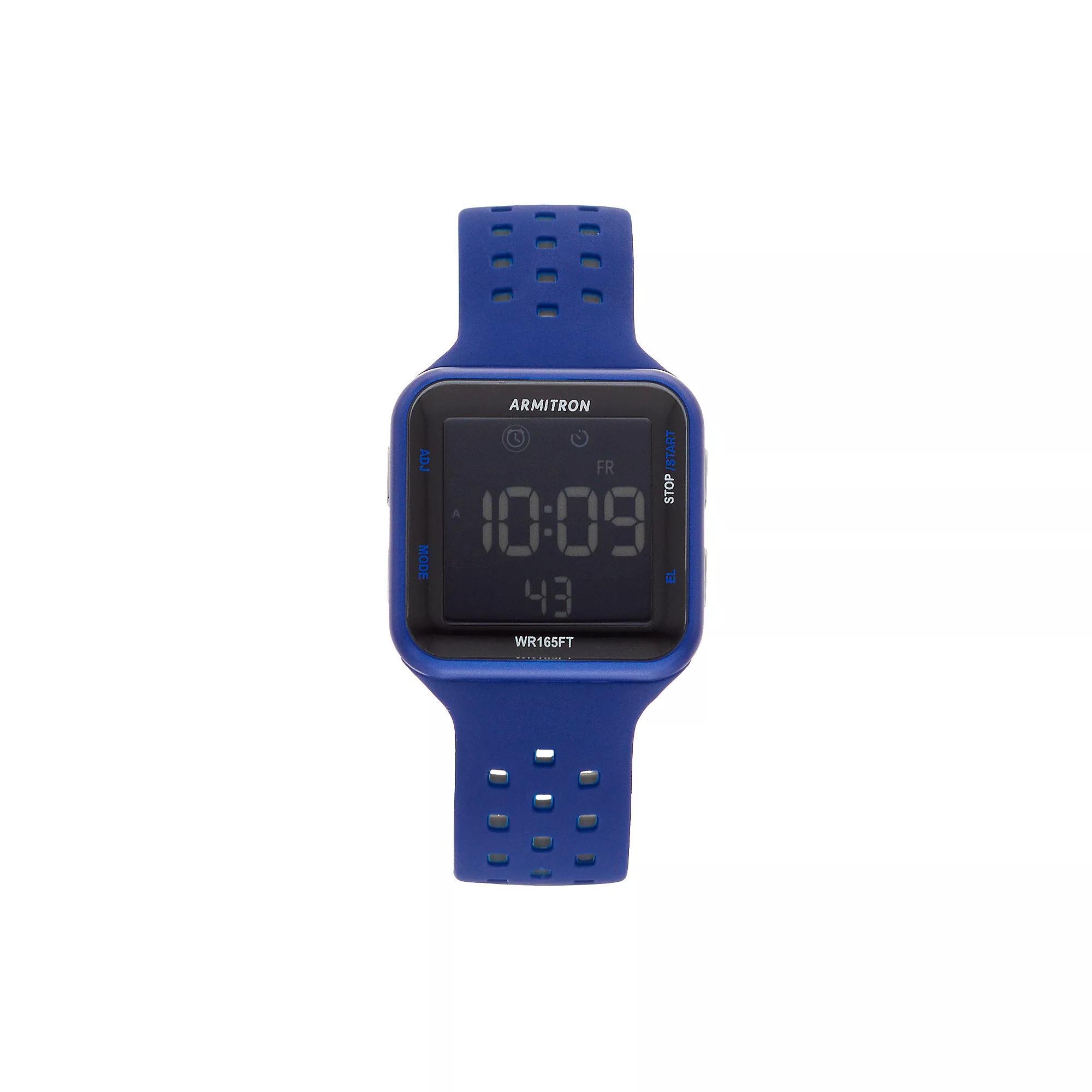 Armitron Digital Chronograph Sport Watch, Men's, Size: Medium, Blue Product Image