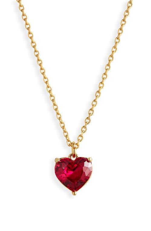 kate spade new york My Love Heart Short Pendant Necklace Product Image