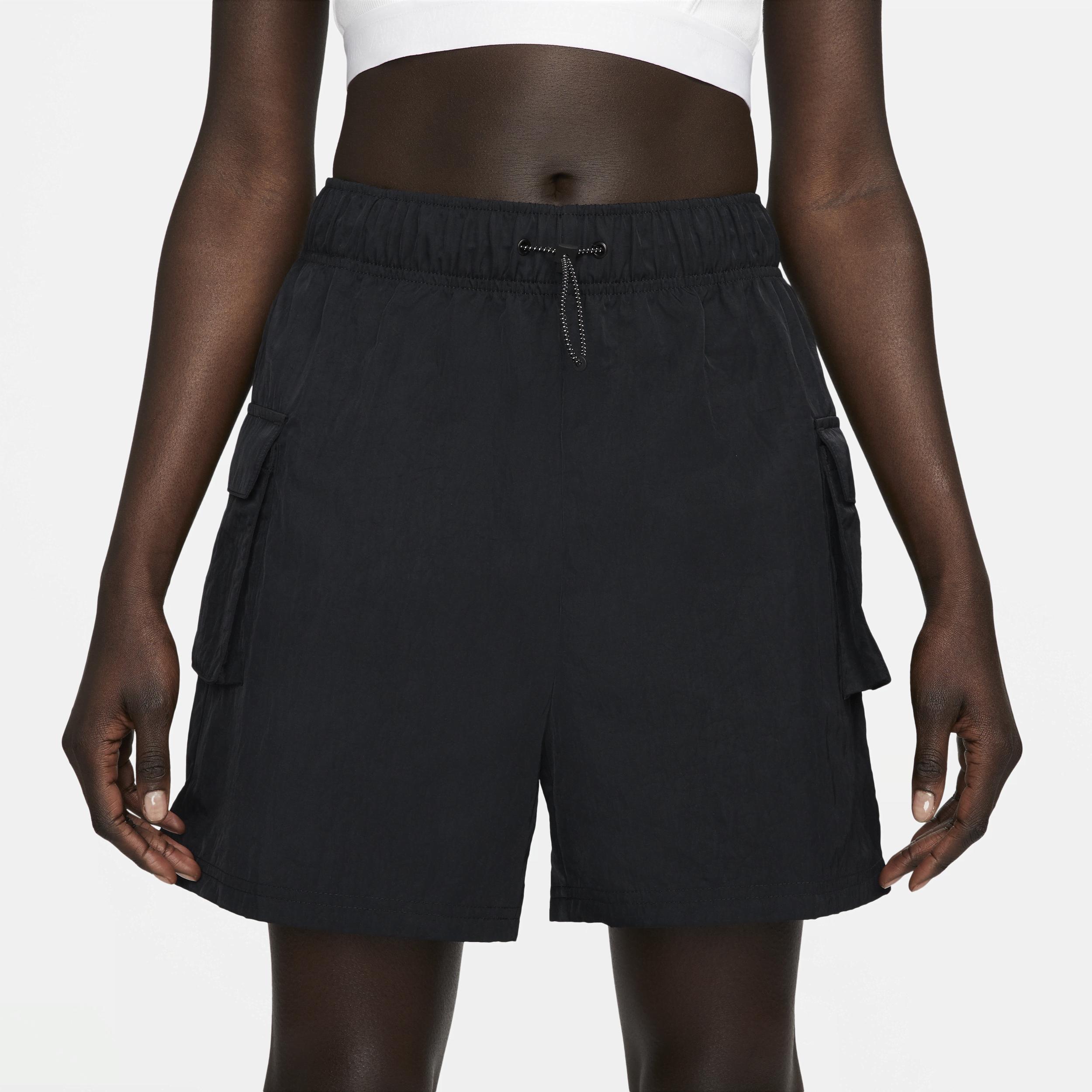Women's Nike Sportswear Essential Woven High-Rise Shorts Product Image