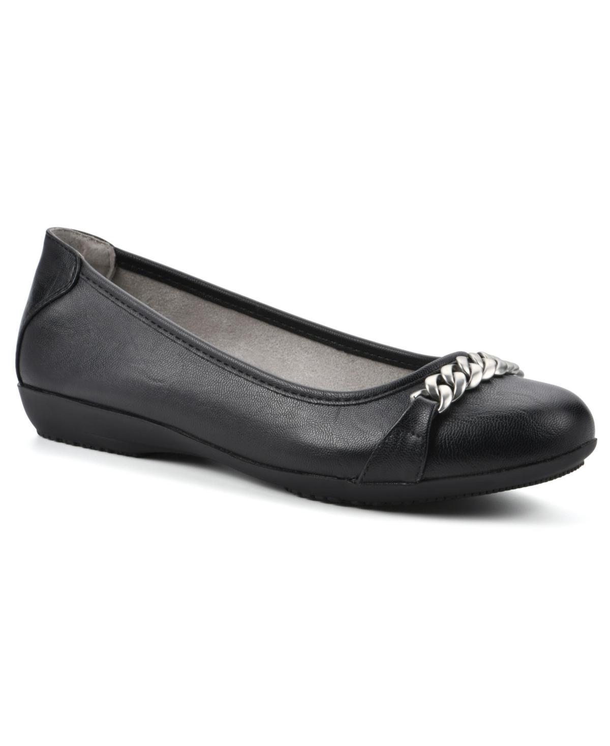 Cliffs by White Mountain Charmed Women's Ballet Flats, Size: 8.5, Smo Product Image