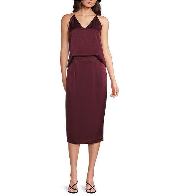 Marella Carso V-Neck Camisole Satin Top Product Image