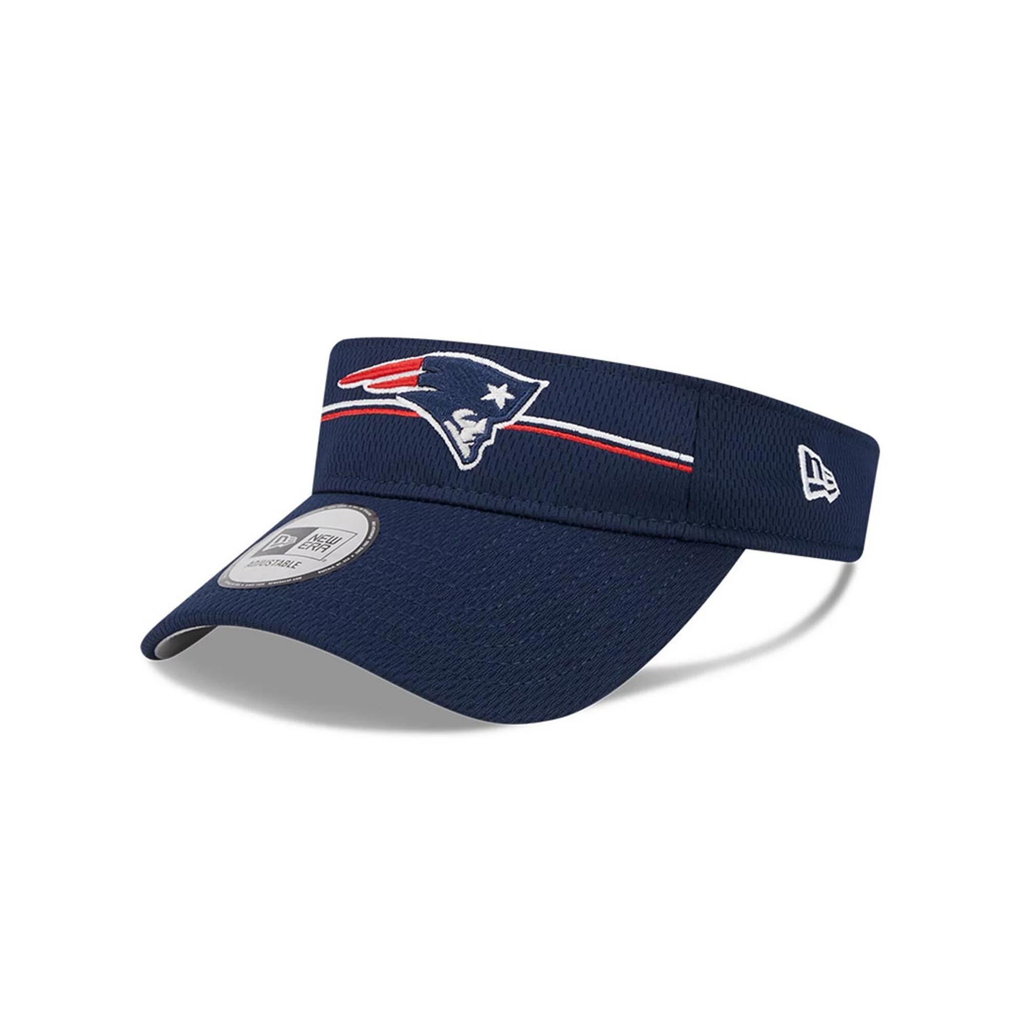Mens New Era New England Patriots 2023 NFL Training Camp Adjustable Visor, Blue Product Image