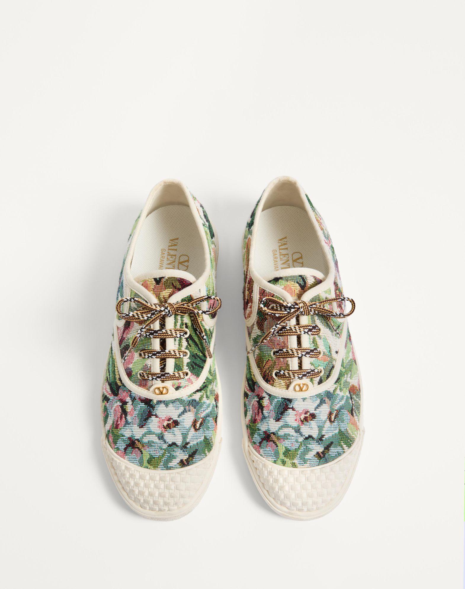 Bay By Bay Sneakers In Voyage Imaginaire Fabric  Product Image
