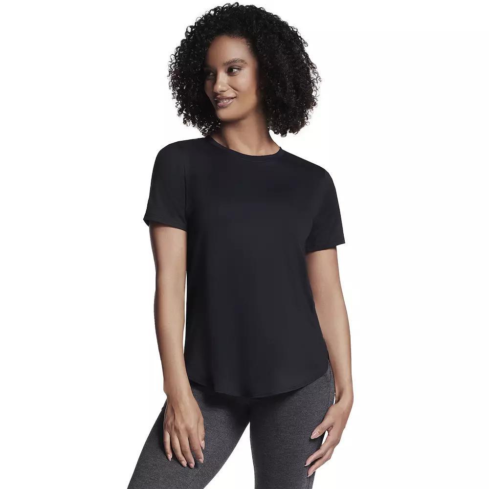 Women's Skechers® Go Dri Swift Tunic Tee, Size: XXL, Bright White Product Image