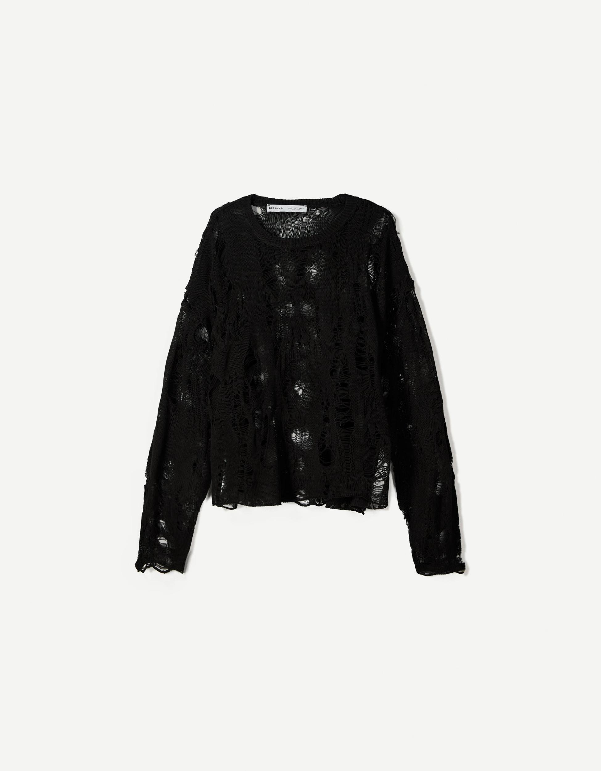 Ripped sweater Product Image
