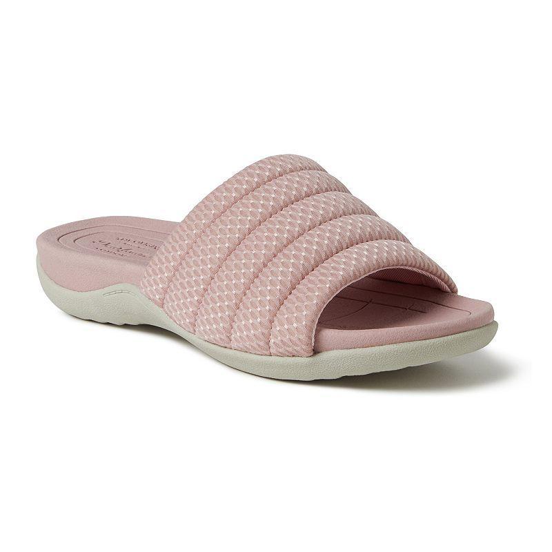Original Comfort by Dearfoams Emma Low Foam Women's Slide Sandals, Size: 7.5, Black Product Image