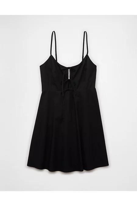AE Tie Front Mini Dress Women's Product Image