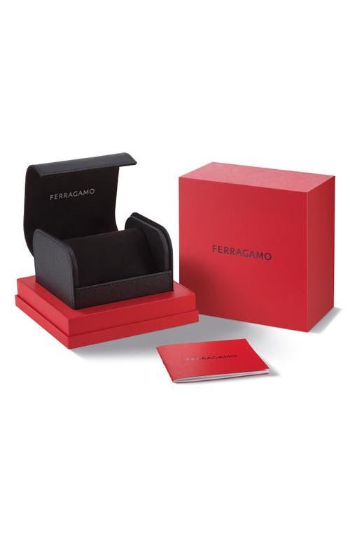 FERRAGAMO Sport Watch, 46mm In Gray/red Product Image