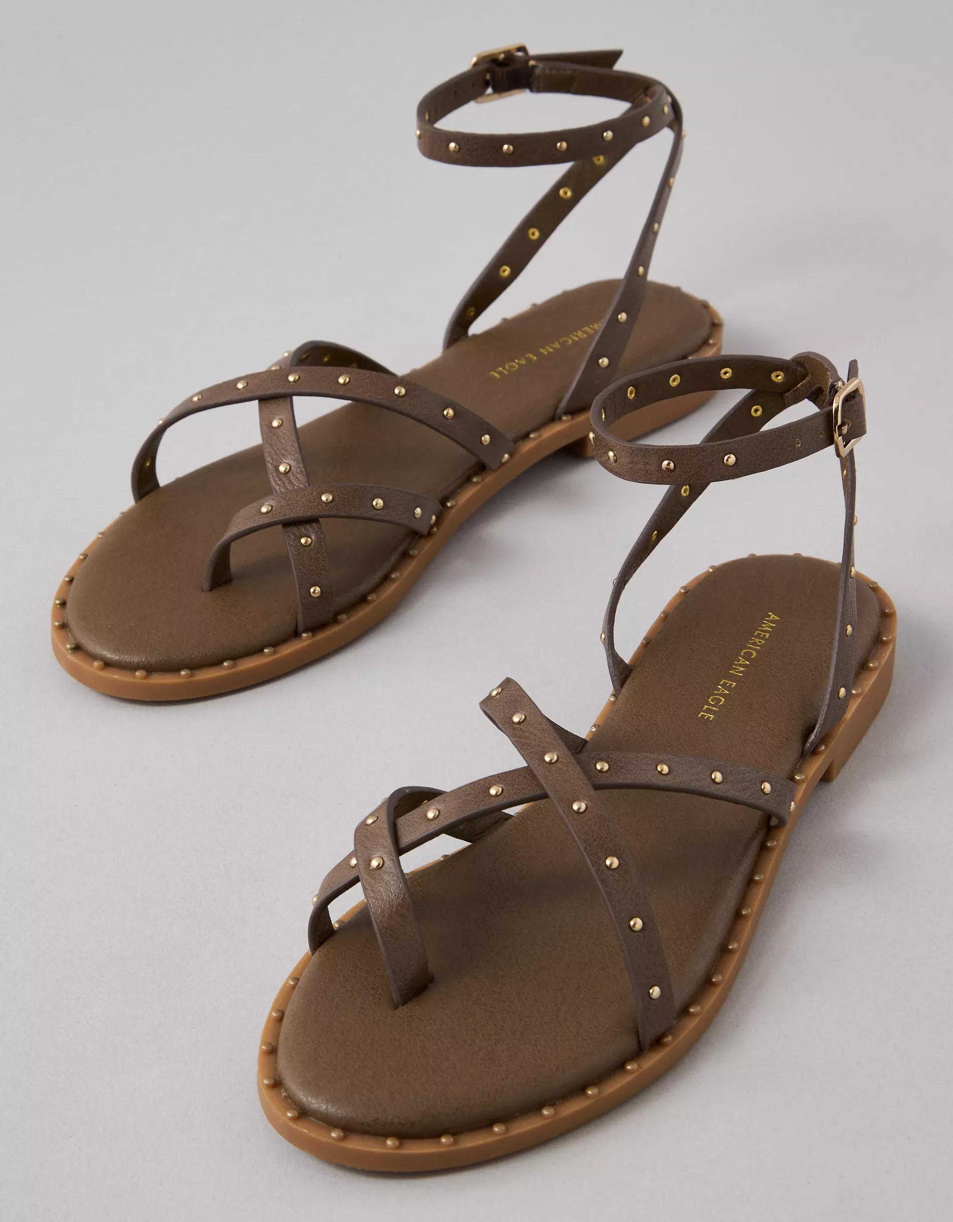 AE Studded Ankle Strap Sandal Product Image