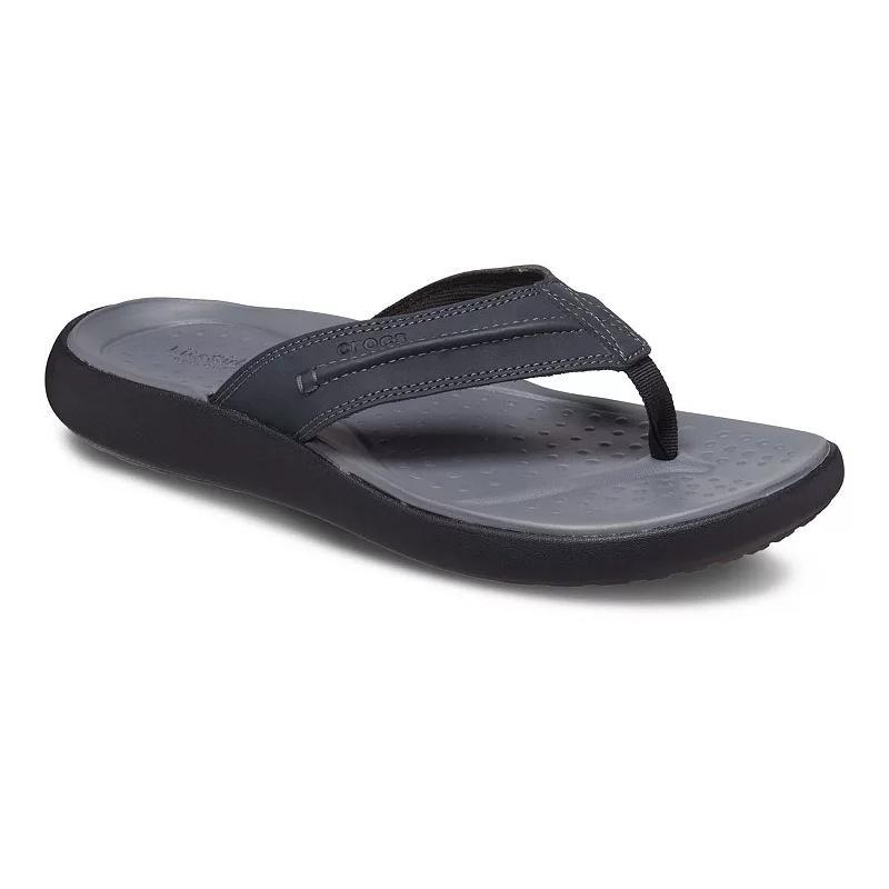 Crocs Yukon Vista II LiteRide™ Men's Flip Flops, Size: M8W10, Green Product Image