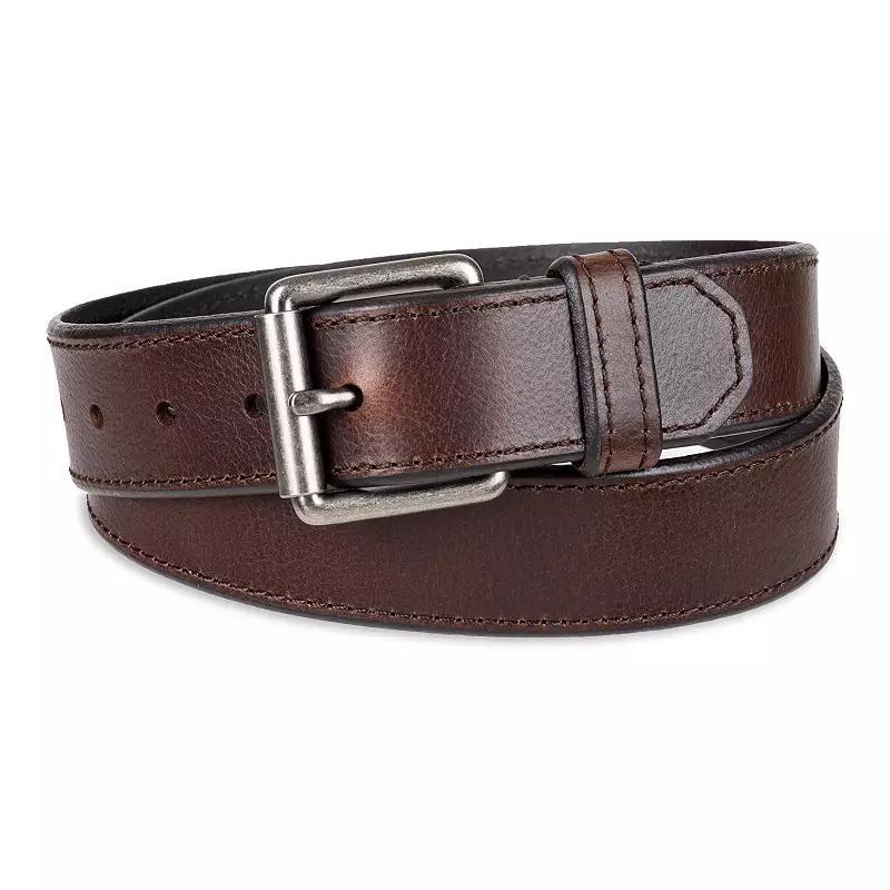 Mens Levis Leather Belt with Roller Bar Buckle Product Image