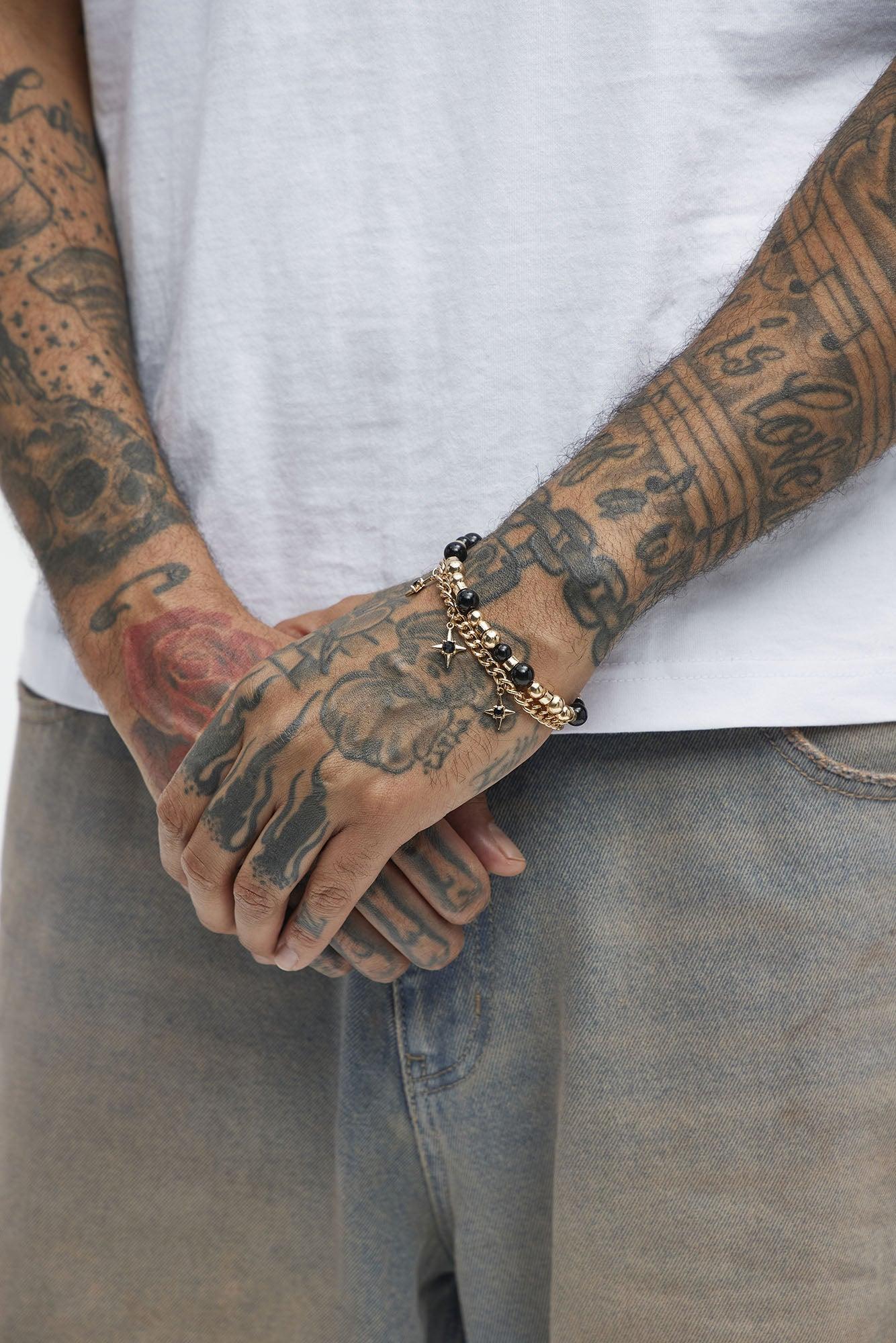 Peachtree Bracelet Set - Gold Product Image