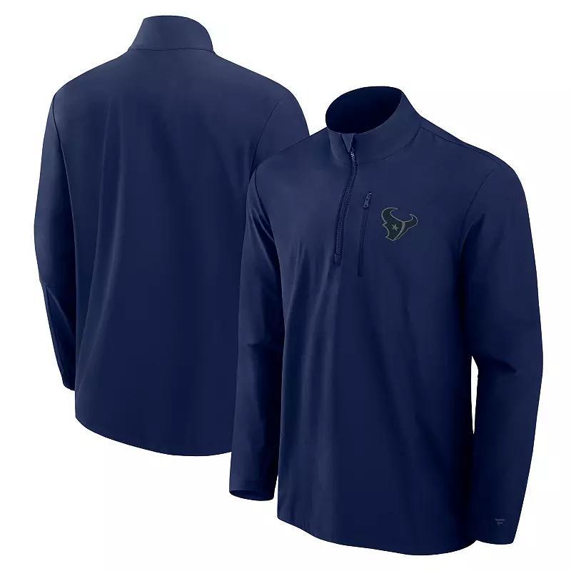 Mens Fanatics Signature New York Jets Front Office Woven Quarter-Zip Jacket Product Image