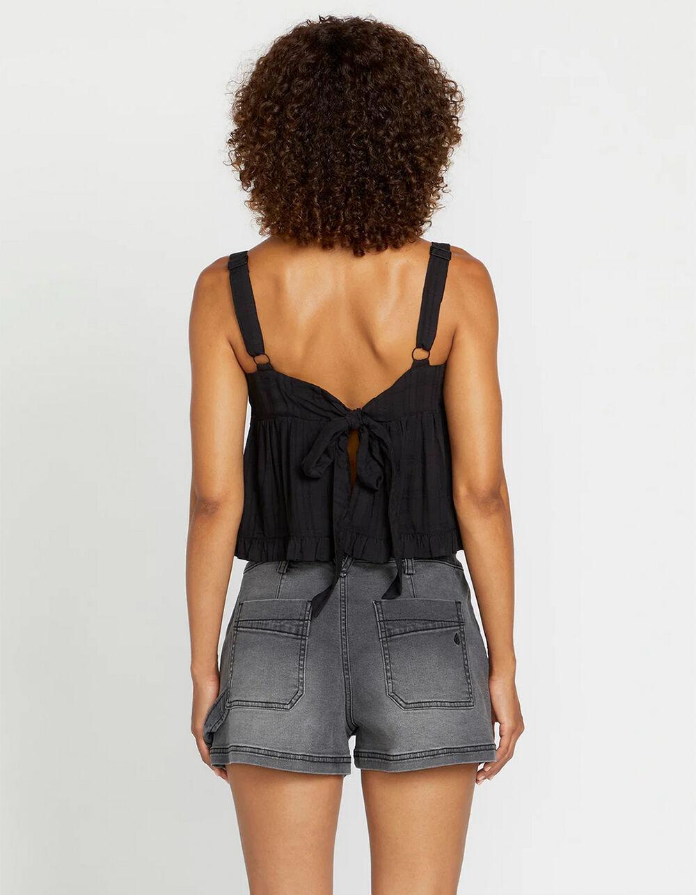 VOLCOM Day By The Bay Womens Top - BLACK Product Image