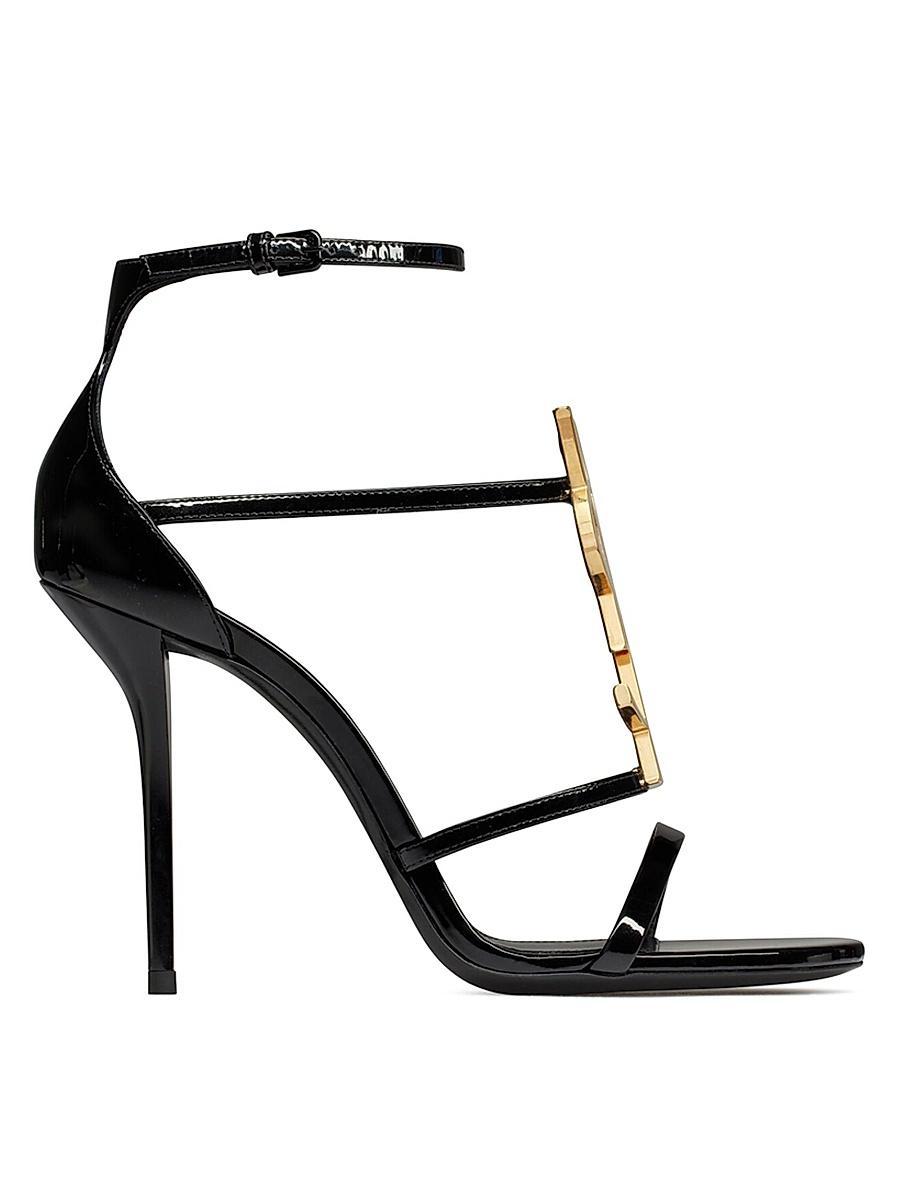 Saint Laurent Womens Cassandra Sandals Product Image
