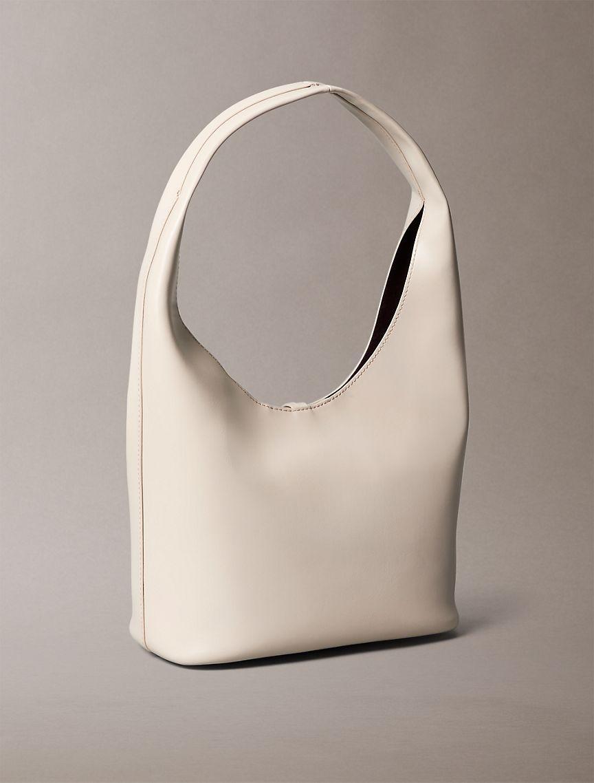 Calvin Klein Womens Slouchy Shoulder Bag - Neutral Product Image