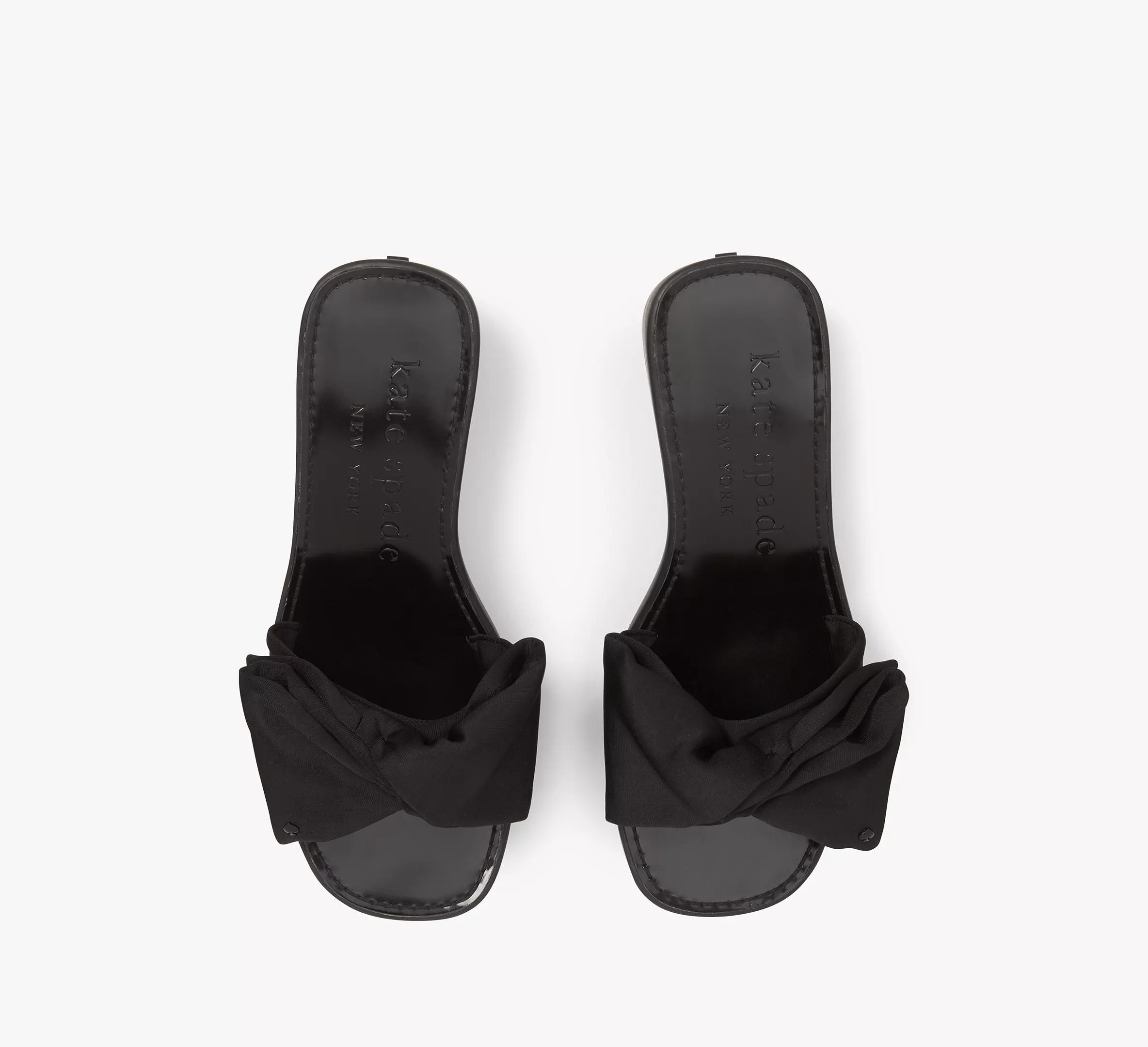kate spade new york Bikini Bow Detail Platform Wedge Sandals Product Image
