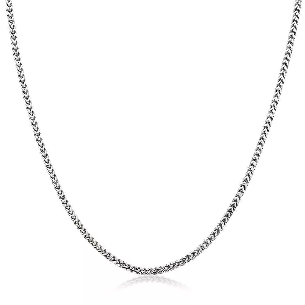Men's LYNX Stainless Steel Franco Chain Necklace, Size: 20" Product Image