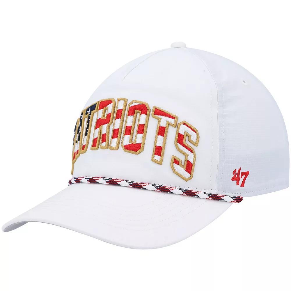 Mens 47 New England Patriots Hitch Stars and Stripes Trucker Adjustable Hat Product Image