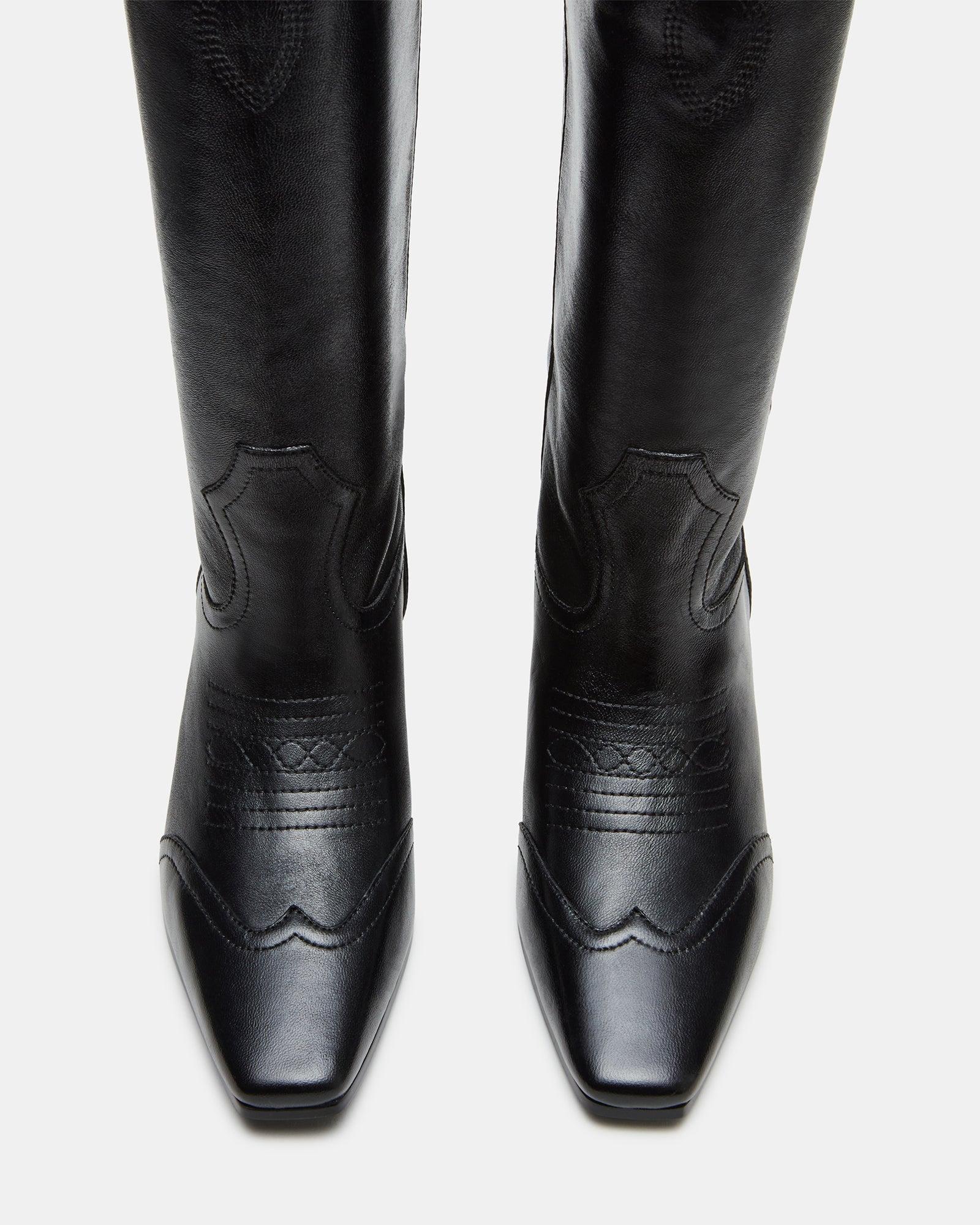 DOLLIE BLACK LEATHER - SM REBOOTED Female Product Image