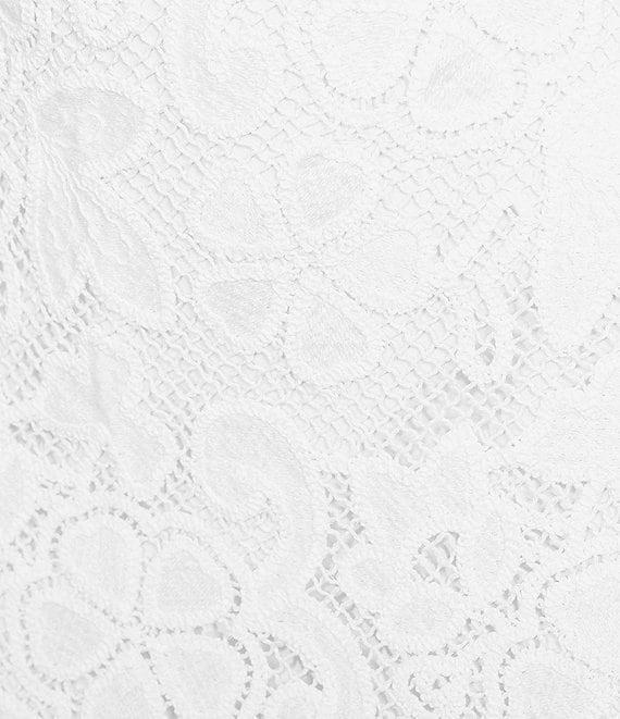 Guess Delilah Crochet Lace Coordinating Mini Skirt Product Image