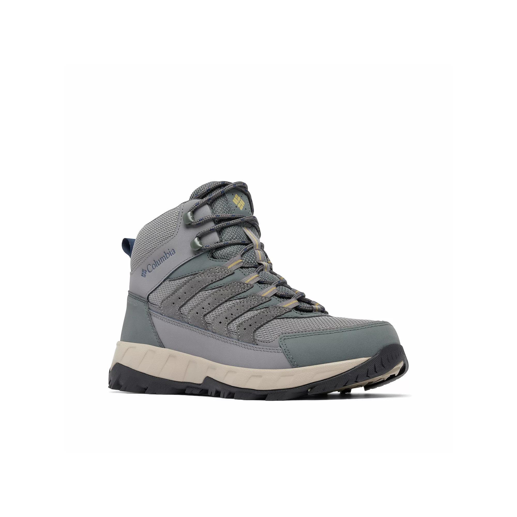 Columbia Strata Men's Waterproof Hiking Boots, Size: 7 Wide, City Gray Product Image