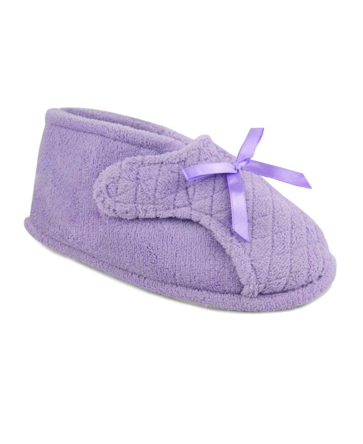 MUK LUKS Micro Chenille Women's Slipper Boots, Size: Small, Blue Product Image