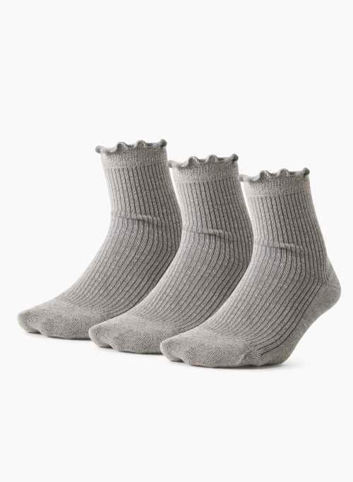 sugarplum metallic crew sock 3-pack Product Image
