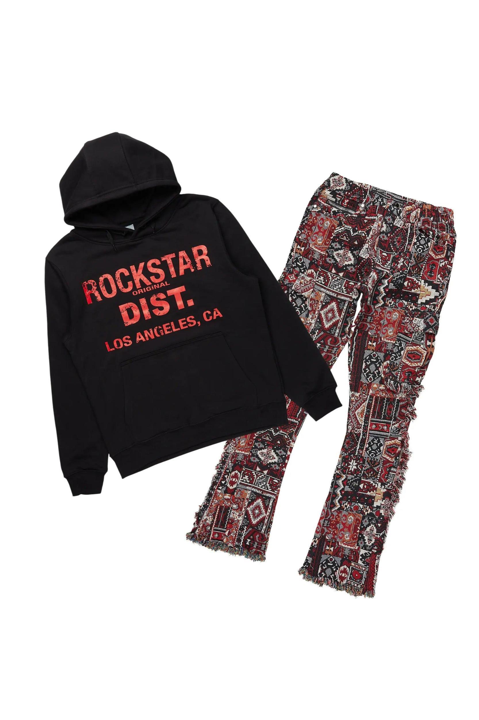 Lake Black Hoodie/Tapestry Jean Bundle Male Product Image