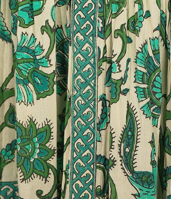 Mo Maya Mojo Flare Midi Dress Product Image